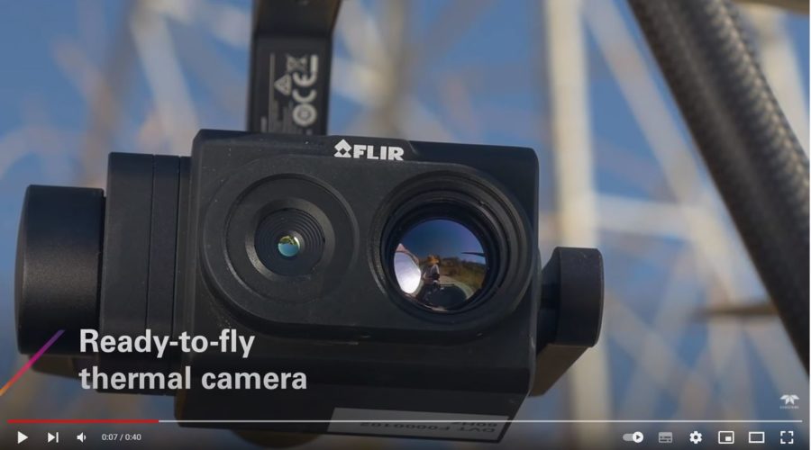 Video Cámara termográfica para dron FLIR VUE TZ20 RADIOMÉTRICA