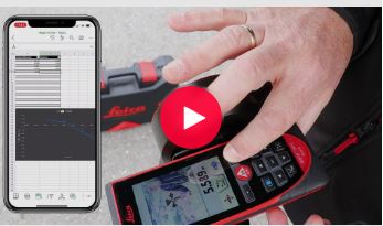 Video Distanciómetro láser Leica DISTO D5